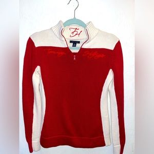 VINTAGE Tommy Hilfiger quarter zip